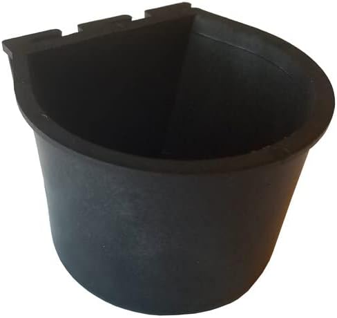 pinnon hatch farms cage cups (50pk, black) 1 shown in use