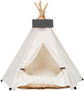 scnbom pet teepee dog & puppy cat tents, main product view