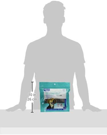 c.e.t. veggiedent fr3sh plaque and tartar control chews, side view