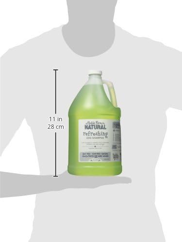 bobbi panter refreshing dog shampoo eucalyptus, mint, chamomile, side view