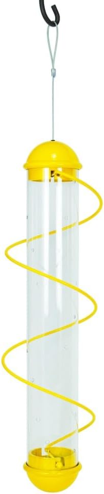 bird quest sbf2y 17" spiral thistle bird feeder, main product view