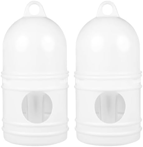 balacoo bird water dispenser 2-pack plastic bird cage, main product view