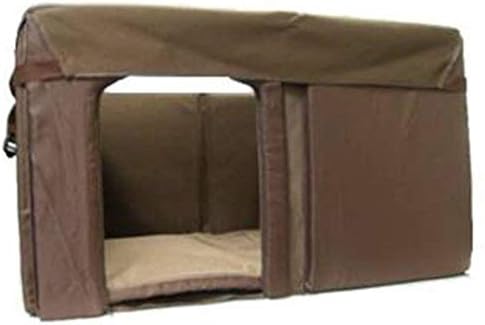 precision pet products log cabin dog house insulation, main product view