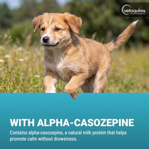 vetoquinol zylkene, calming capsules for small dogs &, side view
