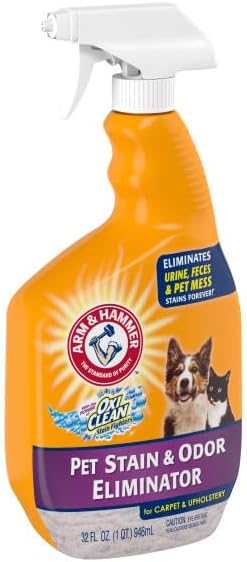arm & hammer pet stain and odor eliminator, side view