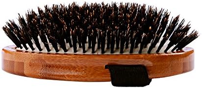 bass luxury grade pet brush | shine &, side view