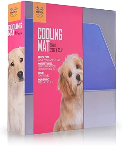 arf pets dog cooling mat - solid gel, front angle view