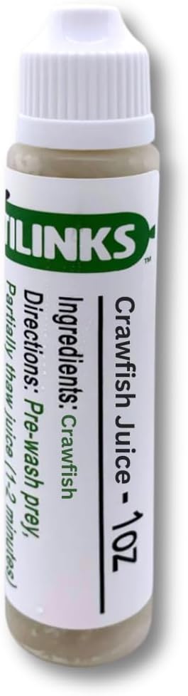 reptilinks crawfish juice – all-natural crawfish scent for, main product view