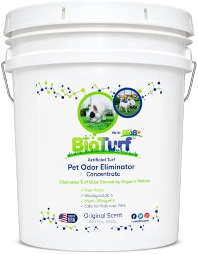 bioturf bios+ artificial turf cleaner deodorizer concentrate 5, main product view