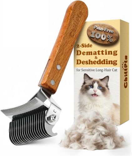 deshedding & dematting brush for cats, cat brush, main product view