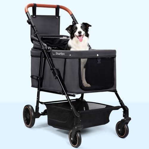dog stroller for large & medium dogs (20–132, close-up detail