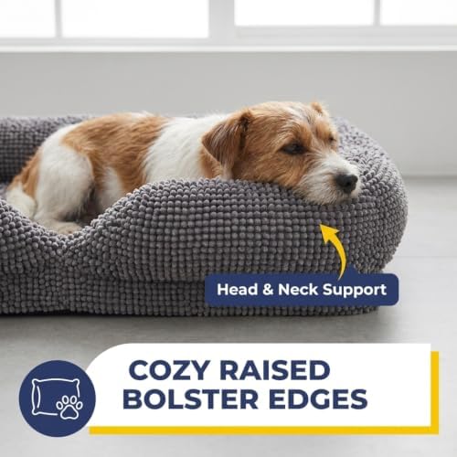 muddy mat® cloud k-9 rectangle dog bed for, side view