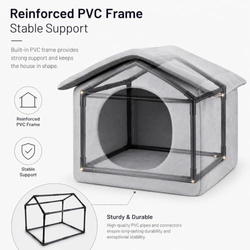 indoor dog house large dog tent with enclosed shown in use