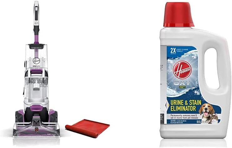 hoover smartwash pet automatic carpet cleaner with storage, main product view