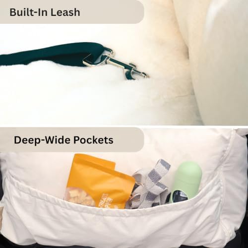 jacko & co - premium dog car seat, view 9