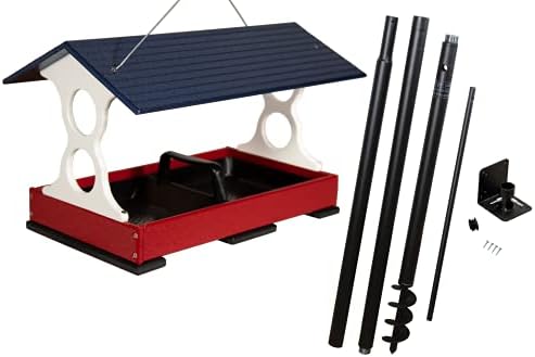 jcs wildlife patriotic large fly thru bird feeder, main product view