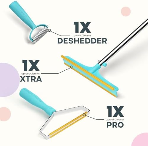 uproot clean deshedder xtra, pro, & deshedder bundle, close-up detail