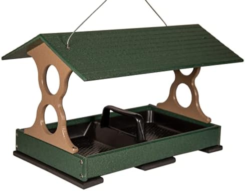 jcs wildlife fly thru bird feeder for outdoors, main product view