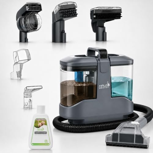 hausmeister hydroflex pro portable carpet cleaner and pet, main product view