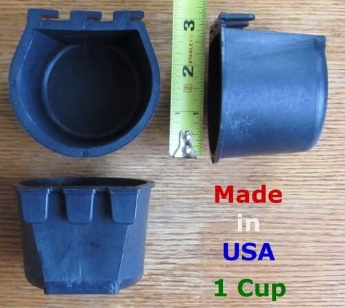 pinnon hatch farms cage cups (50pk, black) 1, close-up detail