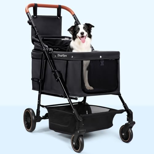 dog stroller for large & medium dogs (20–132, close-up detail