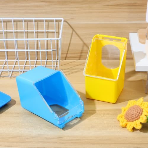 frcolor pigeon feeders 8 pcs hanging bird feeder, close-up detail