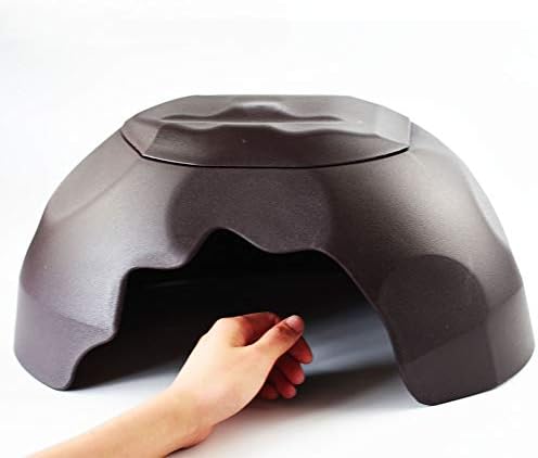 omem reptiles house with ceramic sink terrarium hide, package contents