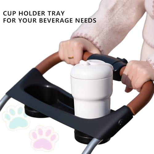 pet stroller for small/medium dogs and cats,black, close-up detail
