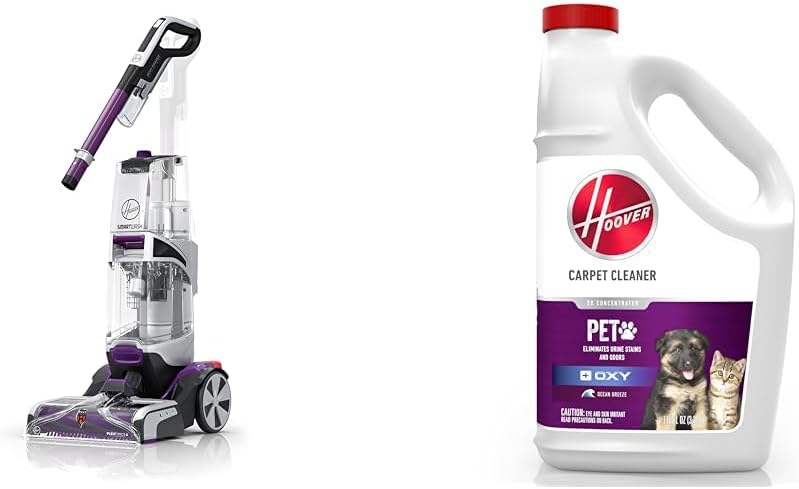 hoover smartwash pet automatic carpet cleaner with spot, main product view