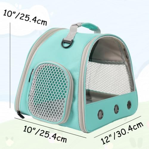 guinea pig carrier and playpen set - breathable shown in use