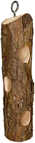 cedar suet log feeder by prime retreat, main product view
