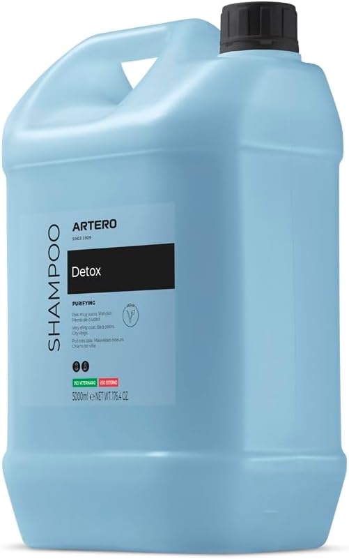 artero detox activated charcoal dog shampoo 169 fl, main product view