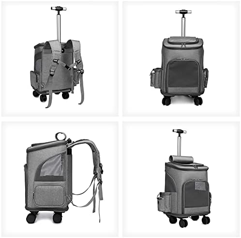 wheeled pet carrier backpack pet stroller, travel carrier, package contents