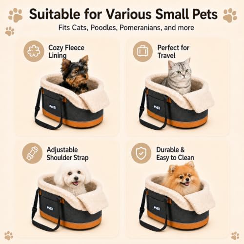 pet car center console elevated armrest car seat on a desk or shelf