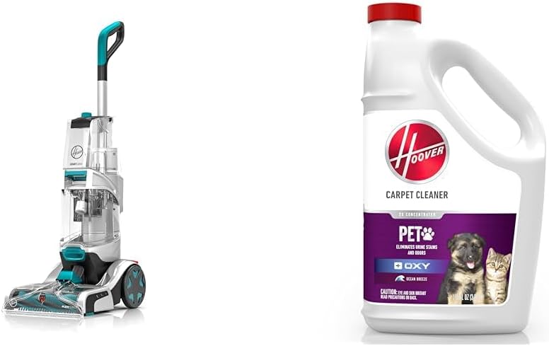 hoover smartwash+ automatic carpet cleaner, upright shampooer, fh52000, main product view