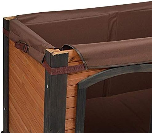 precision pet products log cabin dog house insulation, package contents