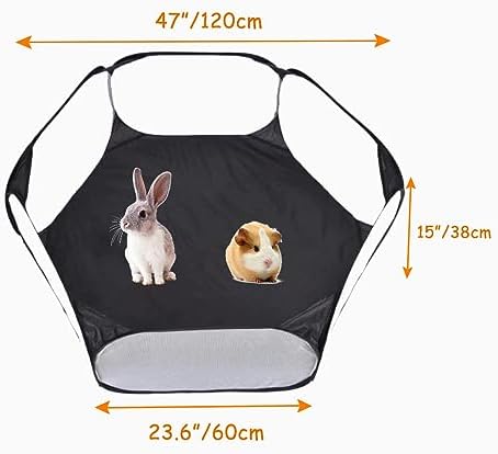 guinea pig carrier and playpen set - breathable, close-up detail