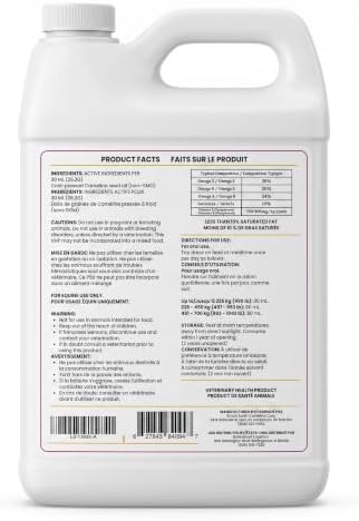 smart earth camelina oil for dogs - omega, close-up detail