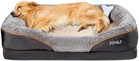 joyelf xlarge memory foam dog bed, orthopedic dog, main product view