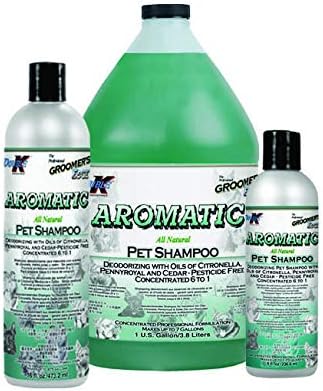 double k industries groomers edge aromatic shampoo gallon, close-up detail