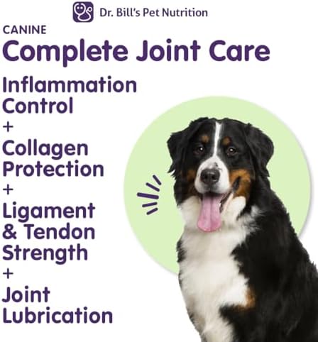 canine complete joint care hip & joint supplement, close-up detail