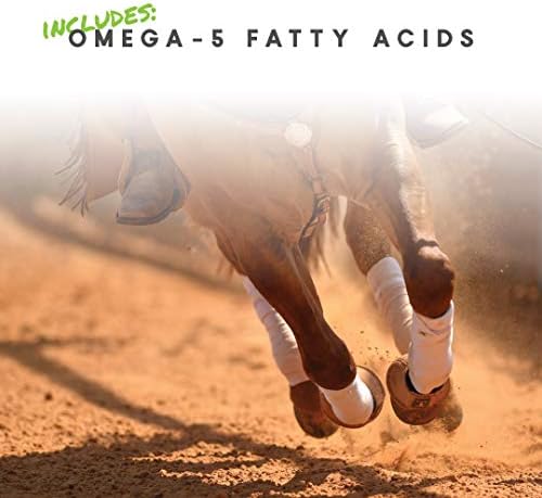 manna pro cetyl-m horse joint supplement with omega-5, side view