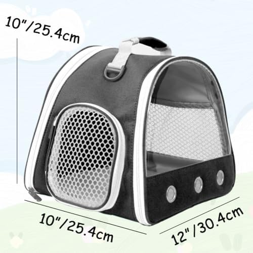 guinea pig carrier and playpen set - breathable shown in use