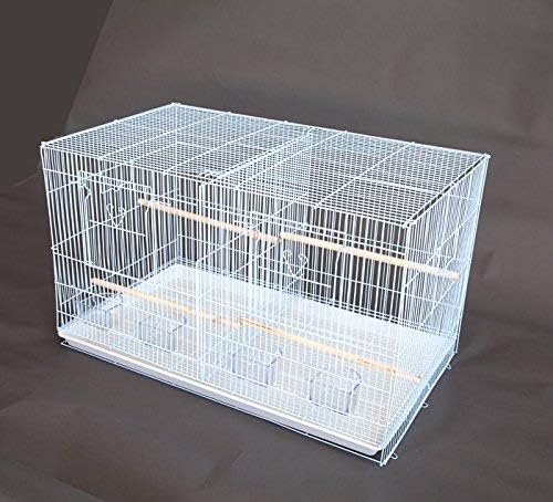 seny set of 3 breeding bird carrier cage shown in use