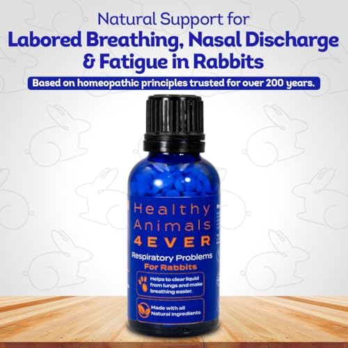 healthyanimals4ever ha4e - rabbit respiratory treatment - support shown in use
