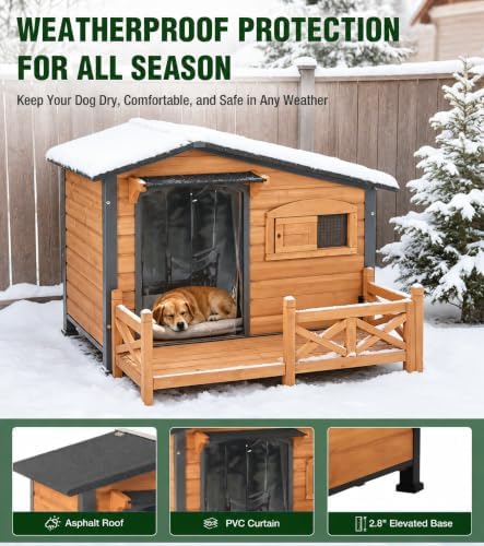 gutinneen heated dog house for outside iron frame on a desk or shelf