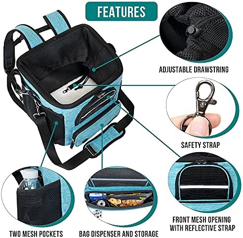 petami dog bike basket, soft-sided ventilated pet carrier, close-up detail