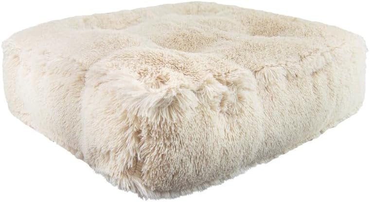 bessie and barnie frosted willow extra plush shag, side view