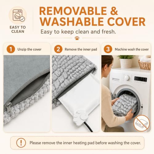 heated bed for small animals pet heating pad on a desk or shelf