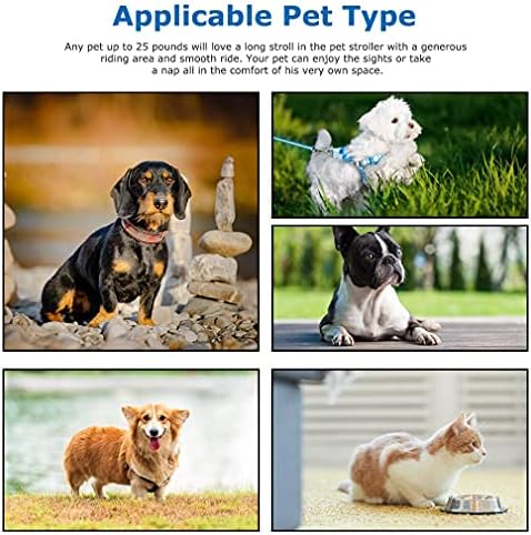 dog strollers for small medium dogs cat strollers, package contents